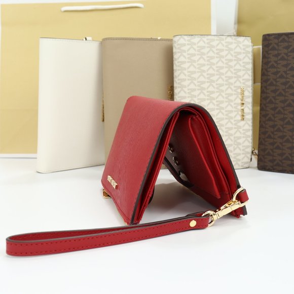 Jet Set Travel Double Zip Wristlet - Picture 11 of 11